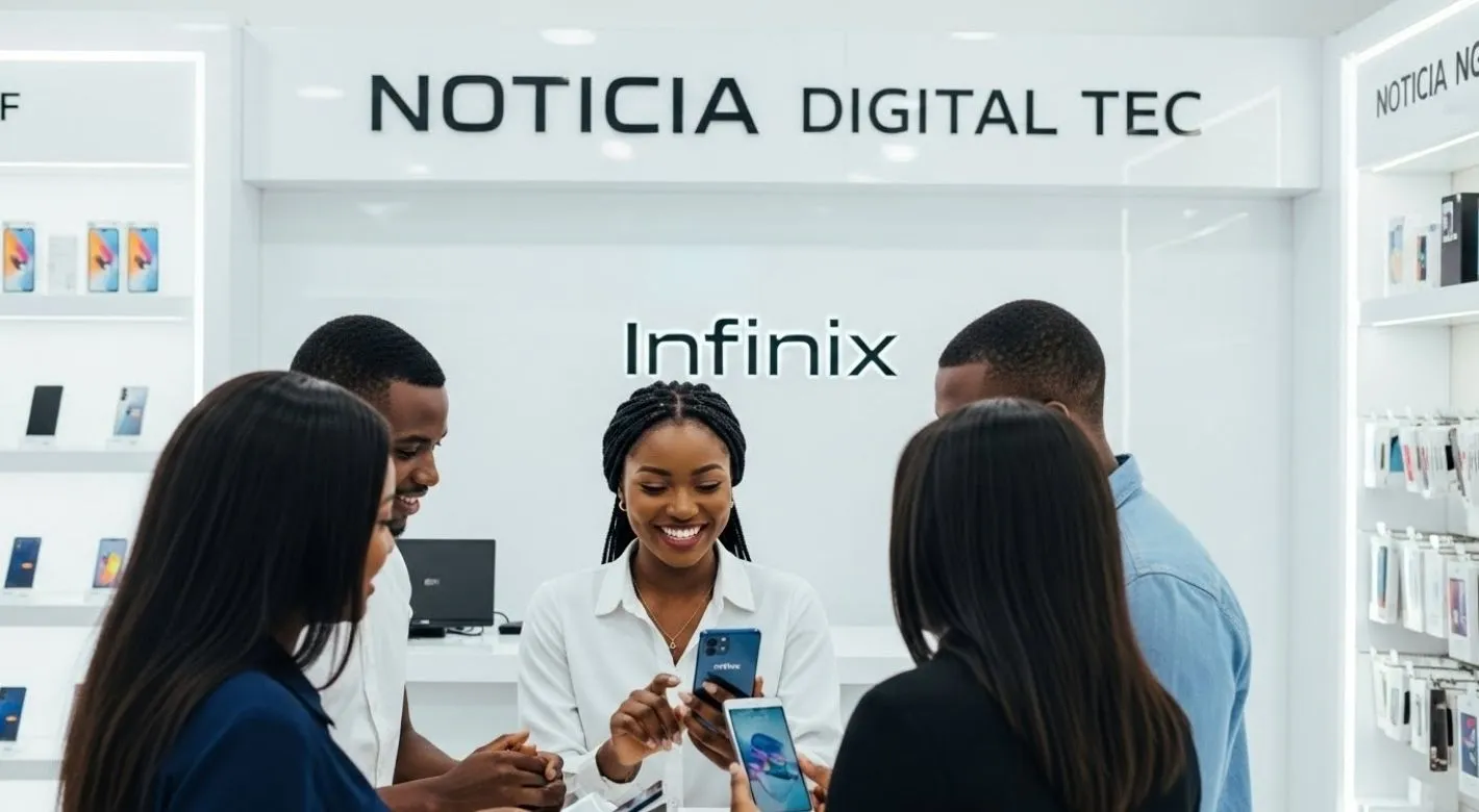 Características técnicas dos smartphones Infinix
